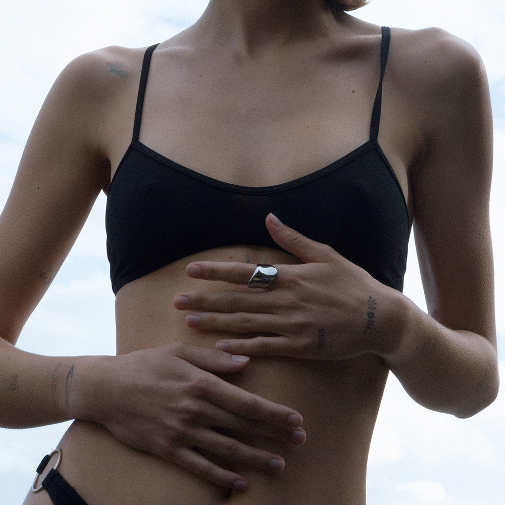 Anello di dichiarazione Adeline - Argento