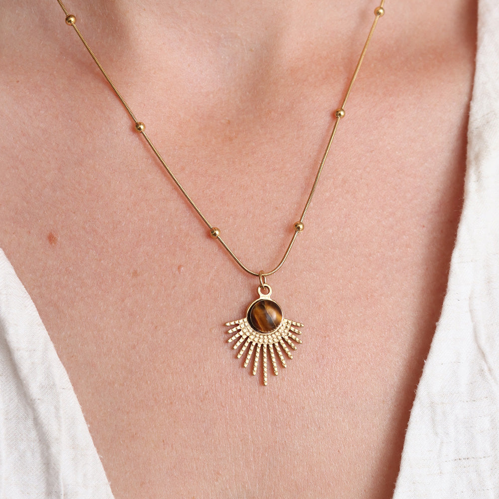 Belle Necklace - Gold