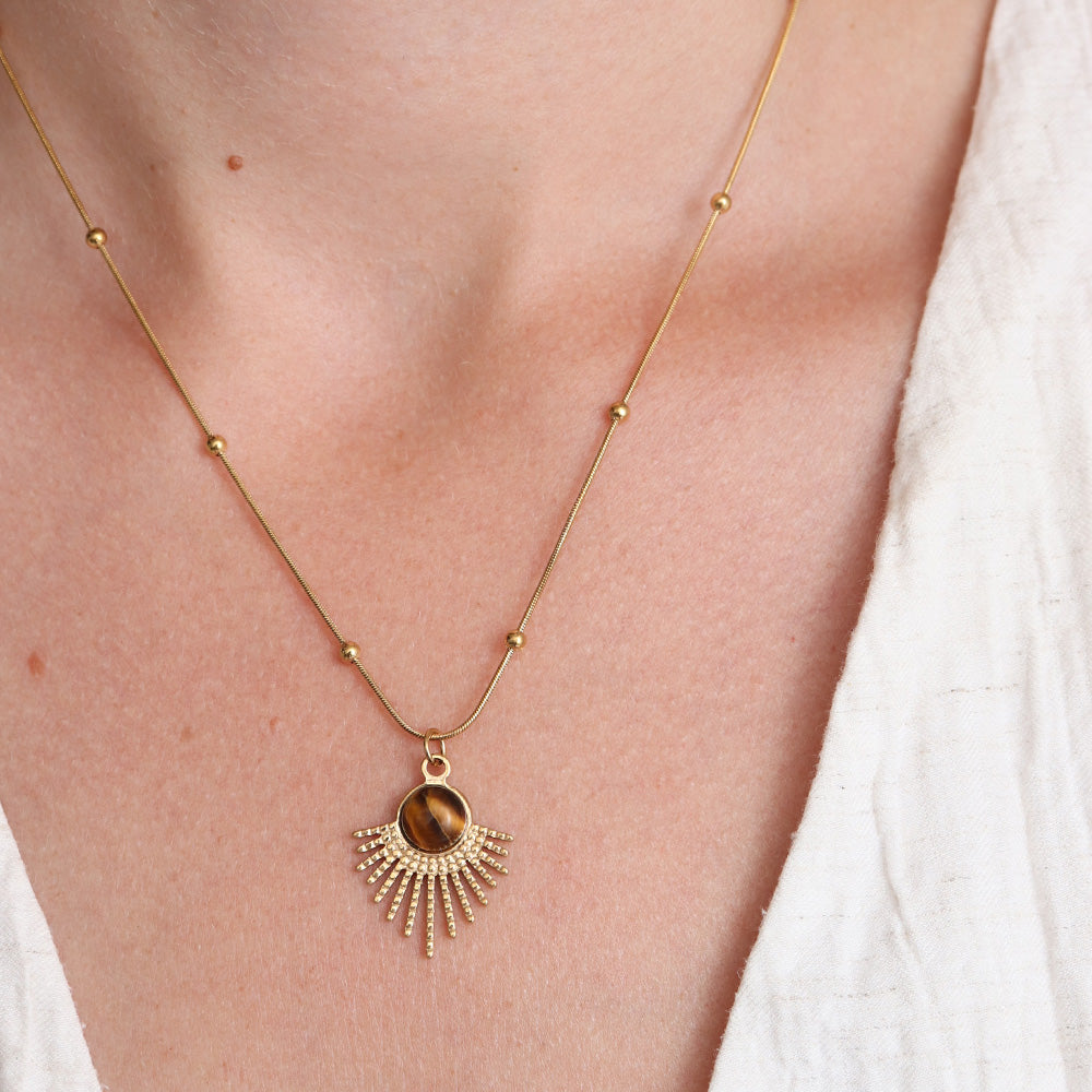 Belle Necklace - Gold