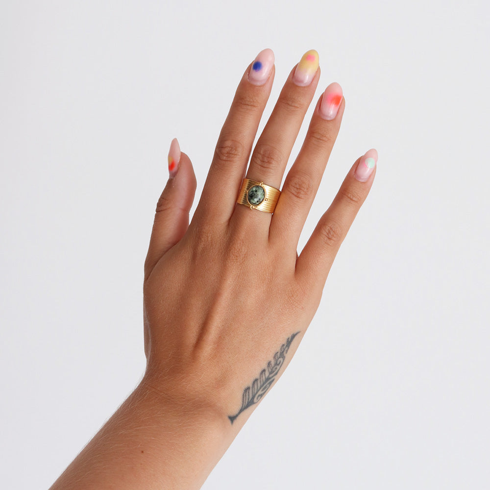 Belle Ring - Amazonite