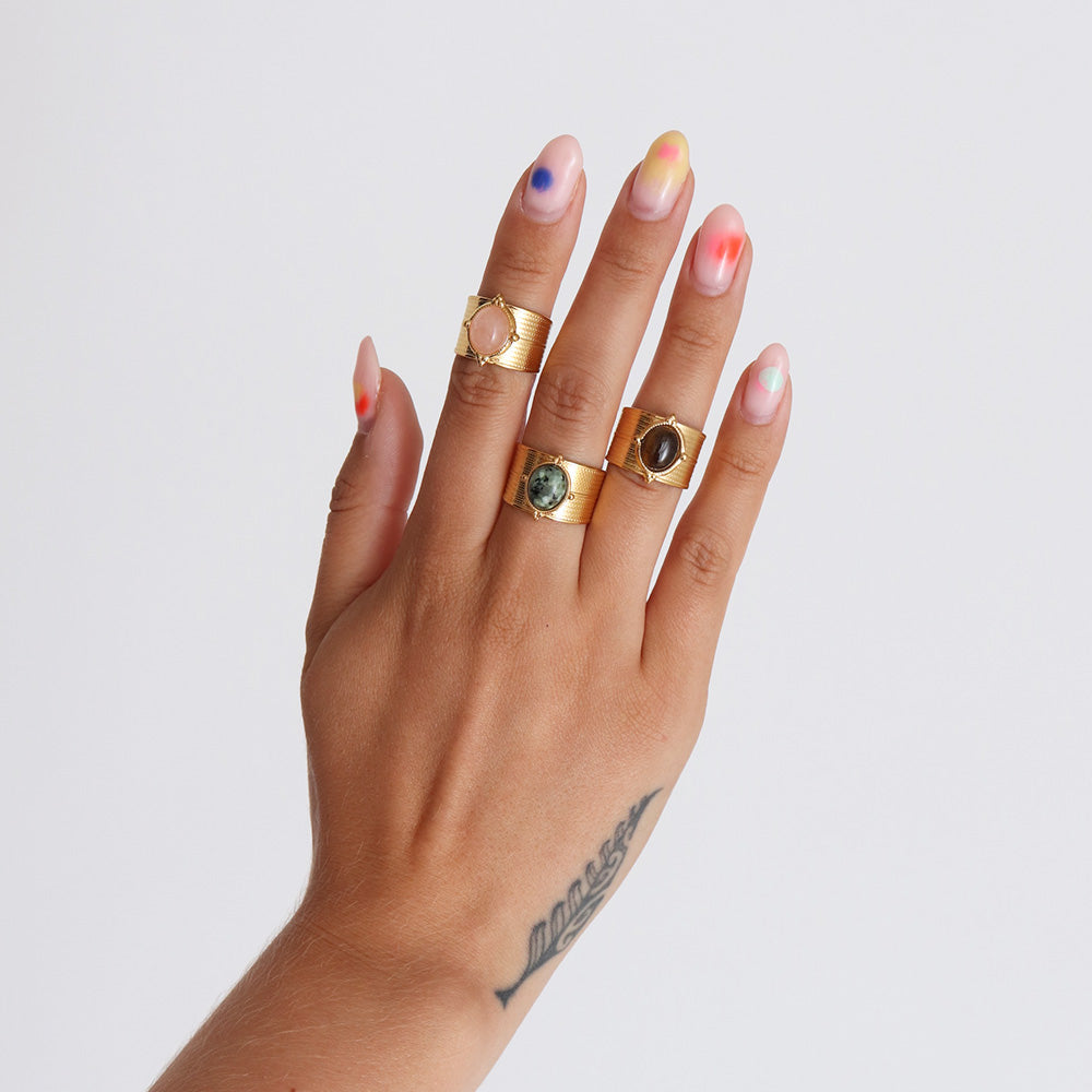 Belle Ring - Amazonite