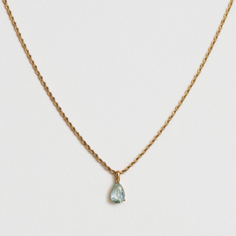 Birthstone Necklace - Gold