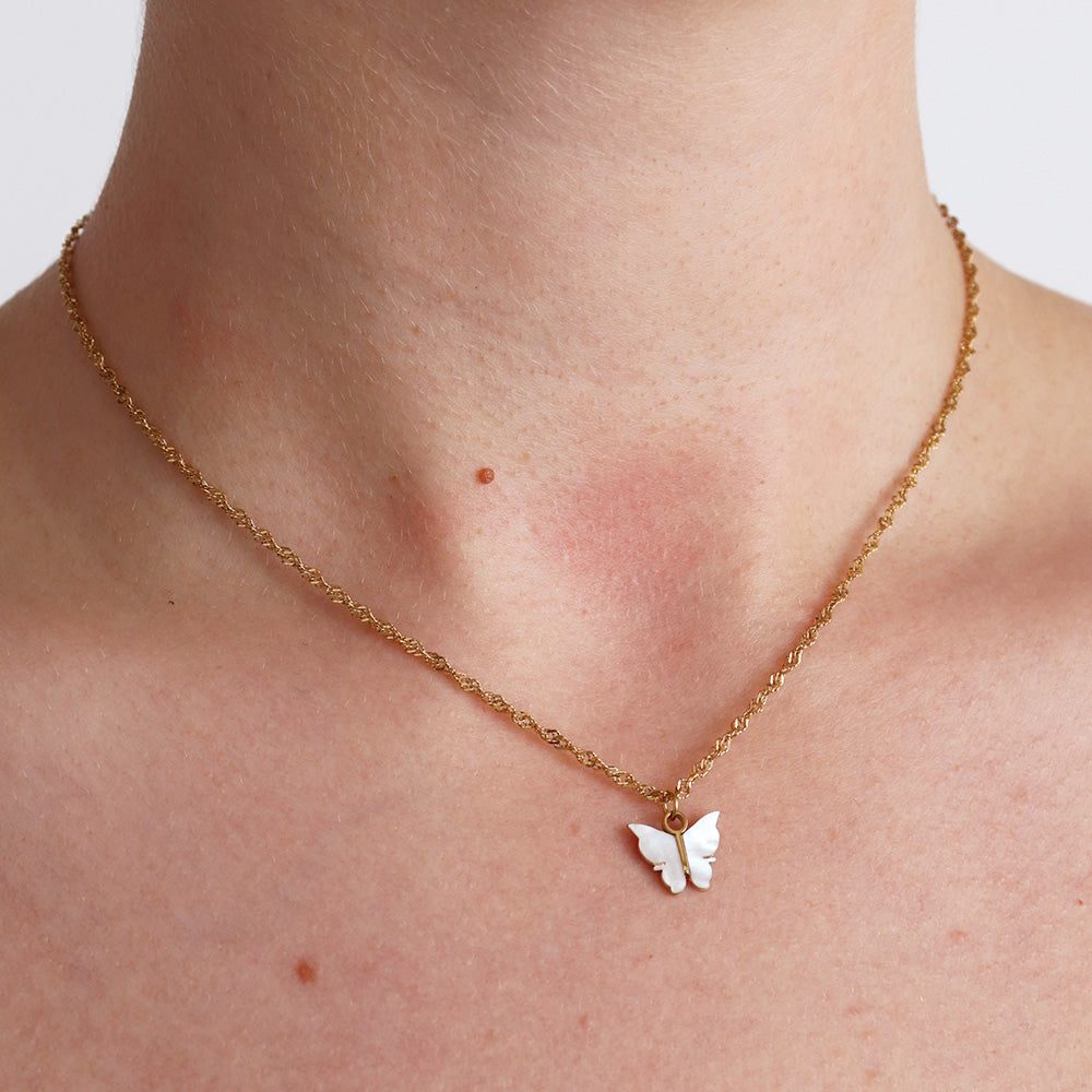Collana Farfalla - Oro