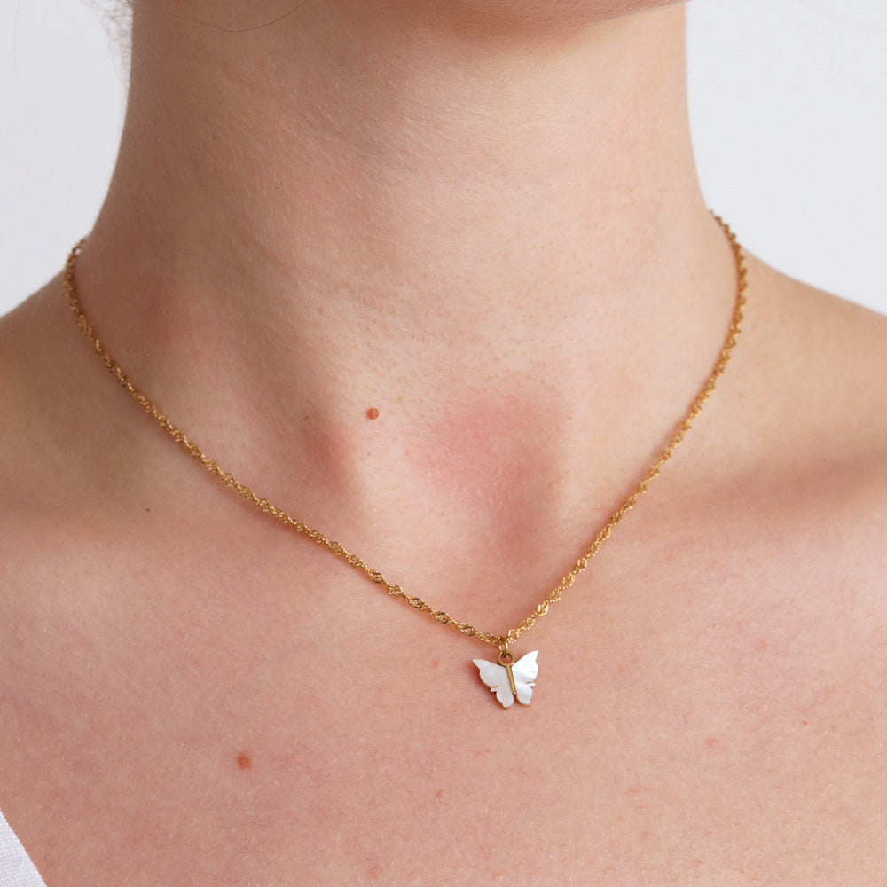 Collana Farfalla - Oro