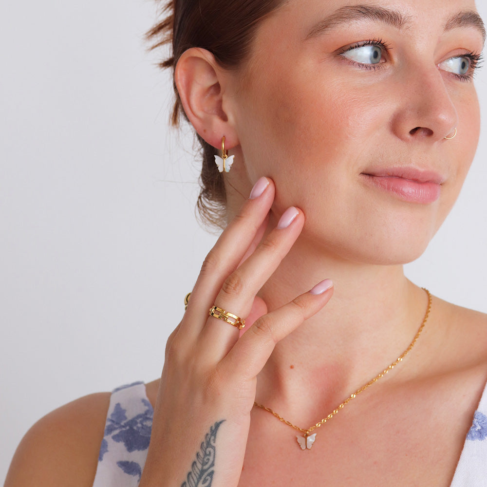 Collana Farfalla - Oro