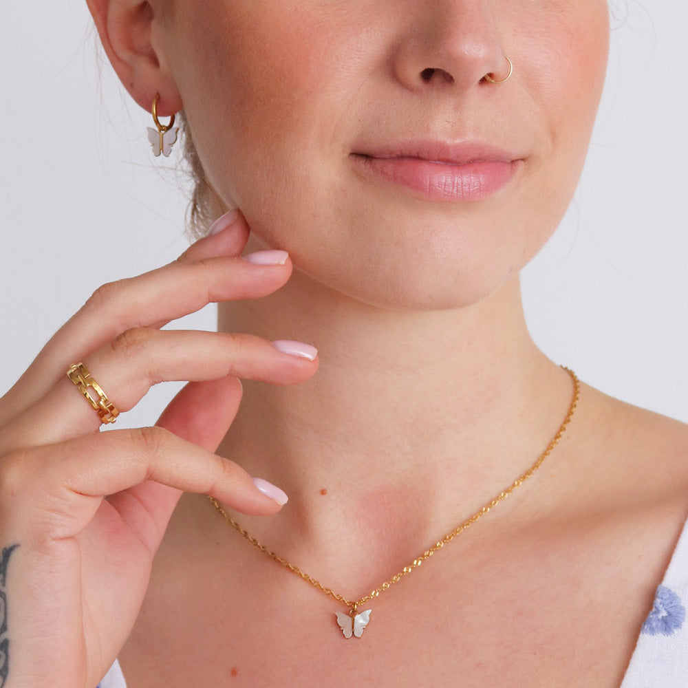 Collana Farfalla - Oro