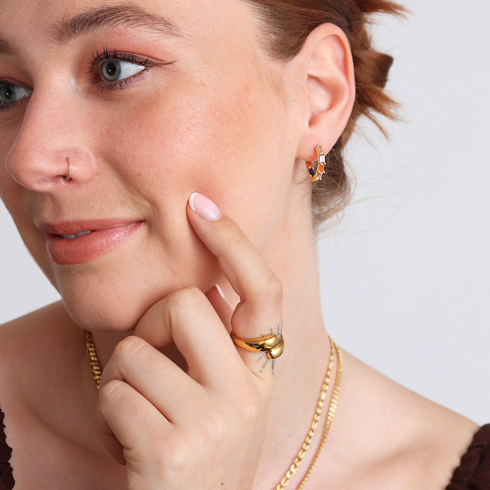 Olivia Earrings - Gold