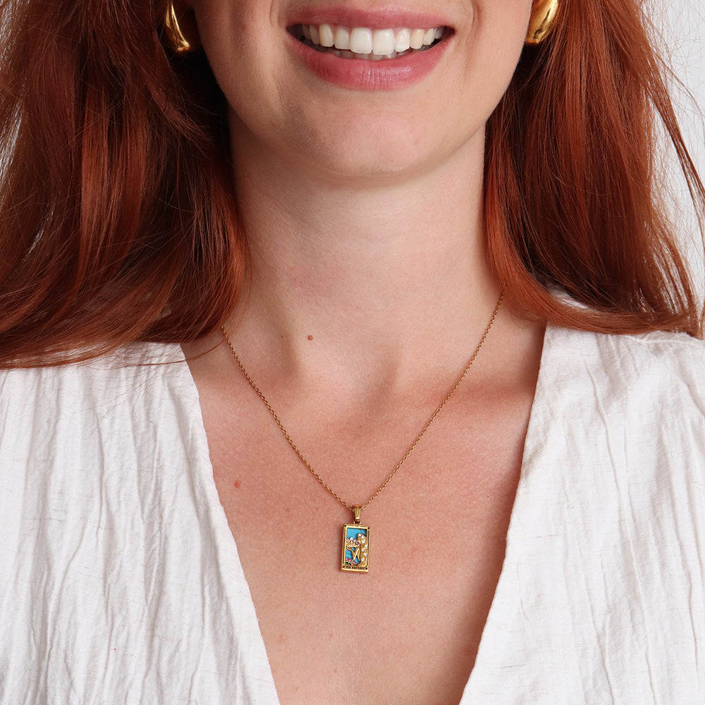 Collana con ciondolo Imperatrice - Oro