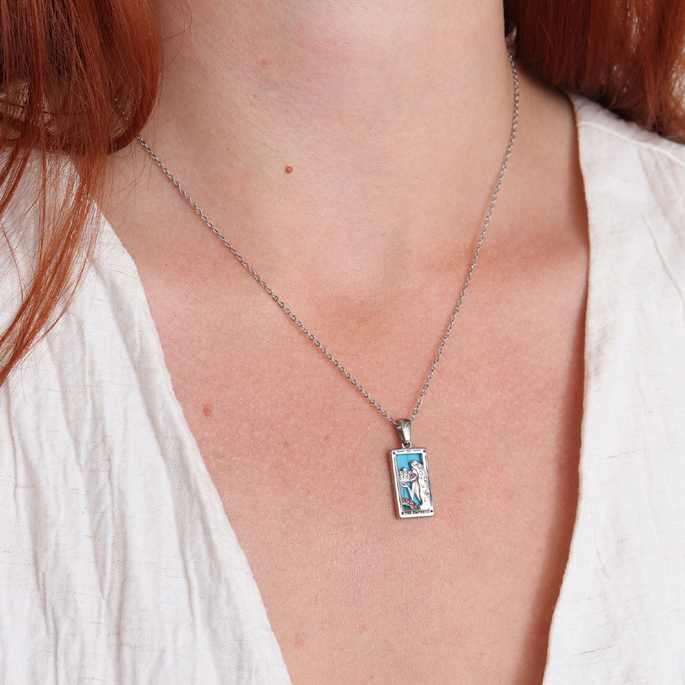 Collana con ciondolo Imperatrice - Argento