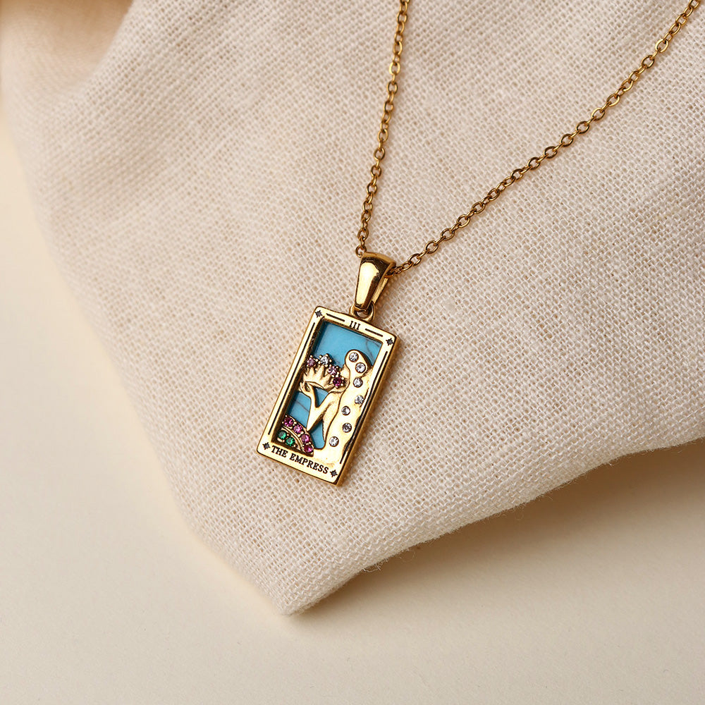 Collana con ciondolo Imperatrice - Oro