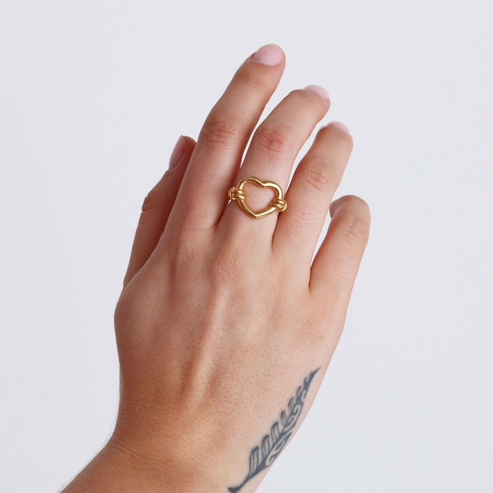 Anello Cuore - Oro