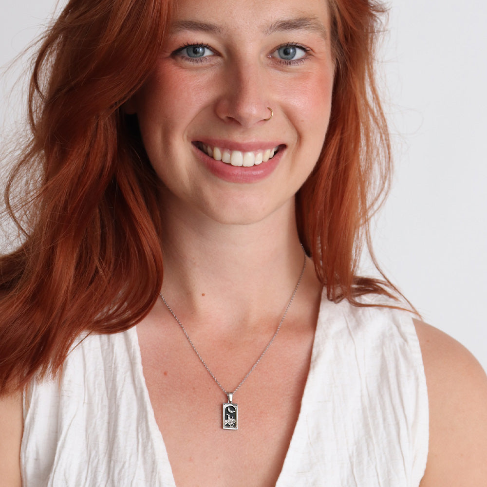 Knight of Cups Pendant Necklace - Silver