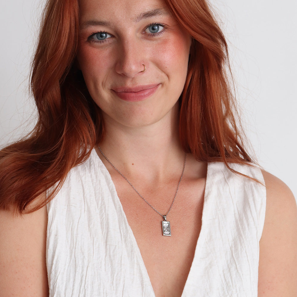 Collana con ciondolo L'Amante - Argento