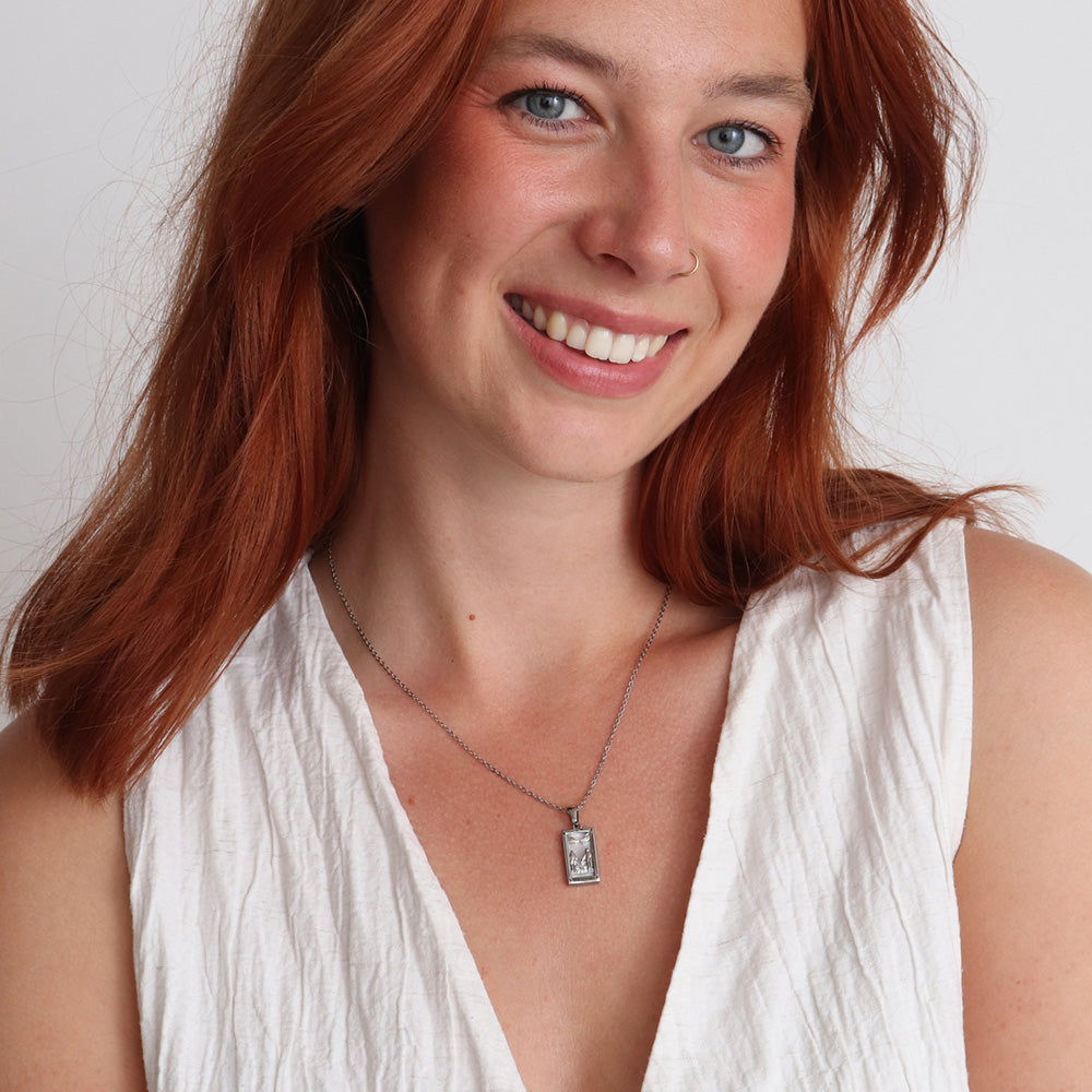 Collana con ciondolo L'Amante - Argento