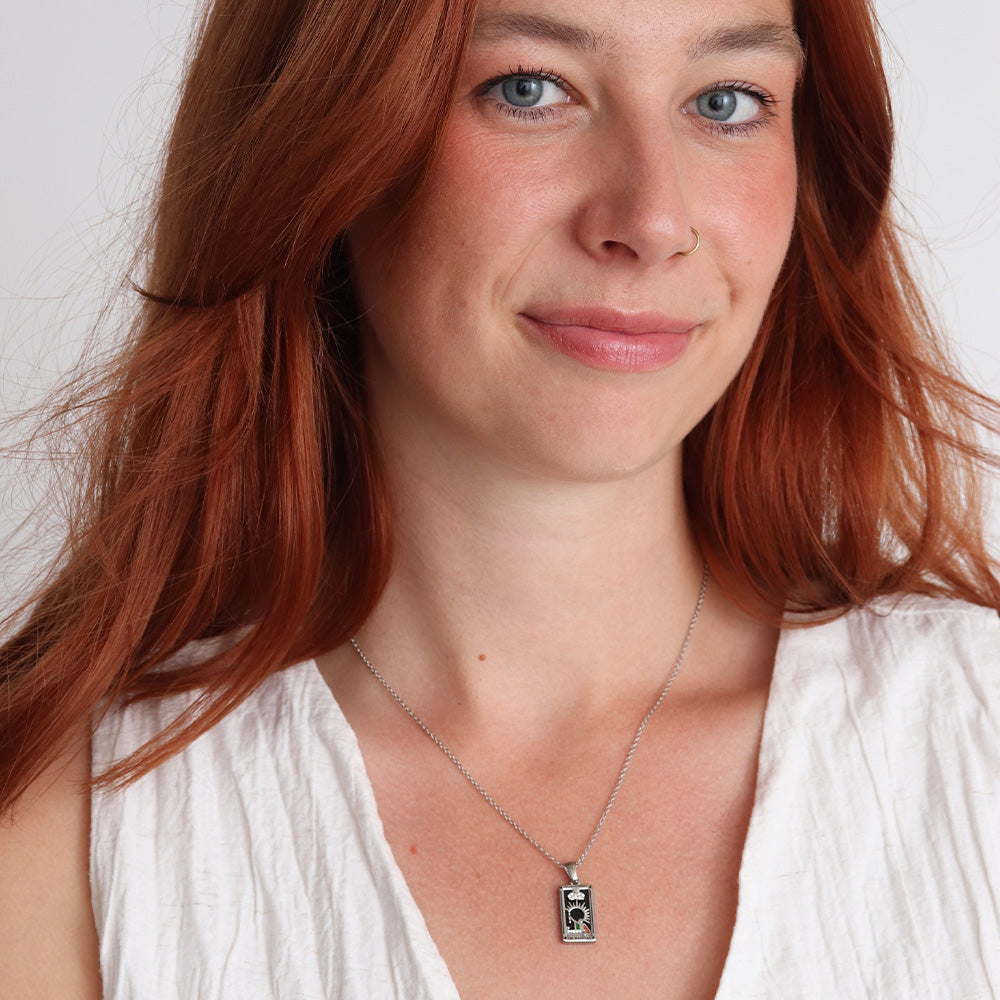 Magician Pendant Necklace - Silver