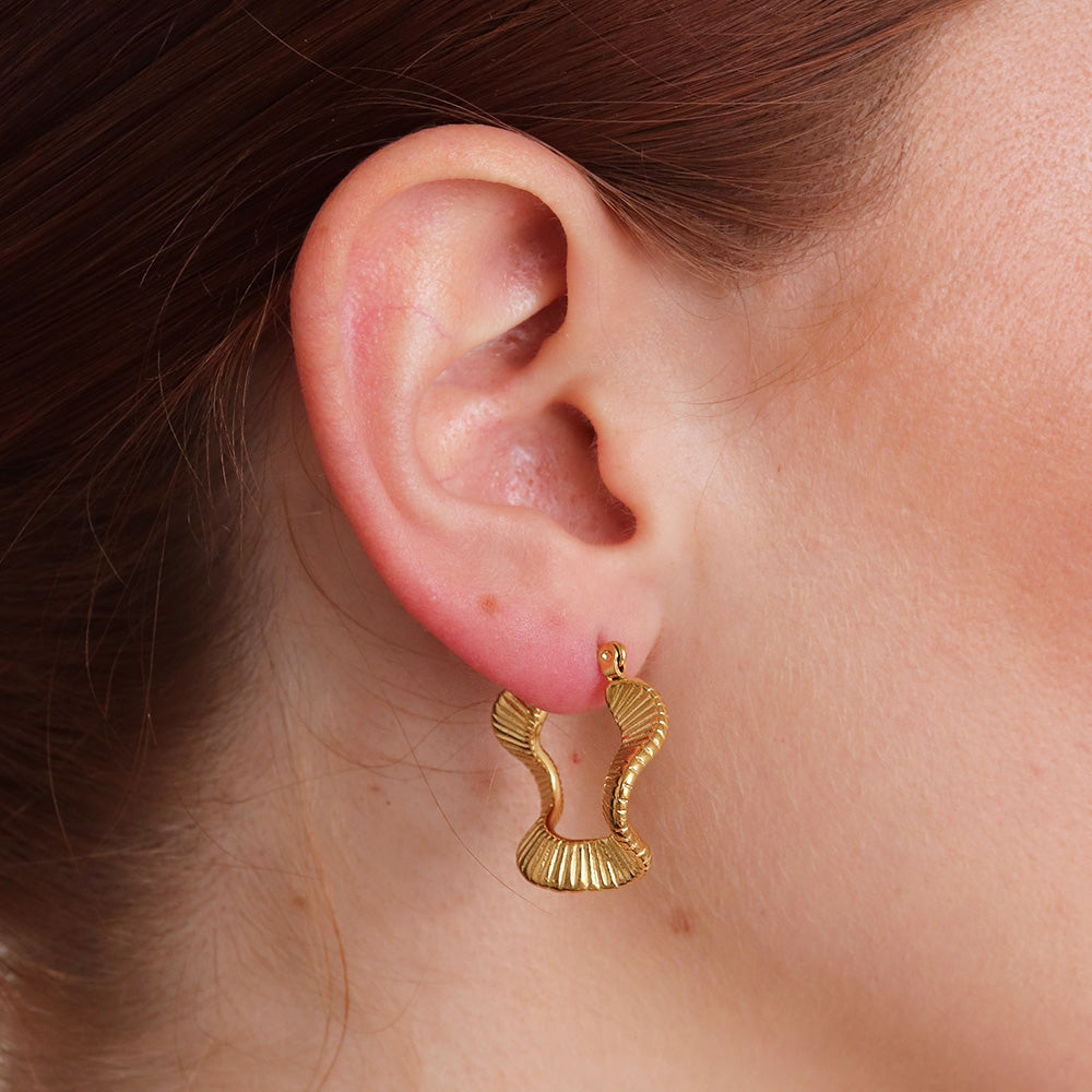 Rina Ohrringe – Gold