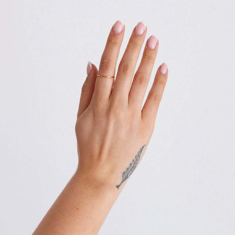 Sea Wave Ring - Gold