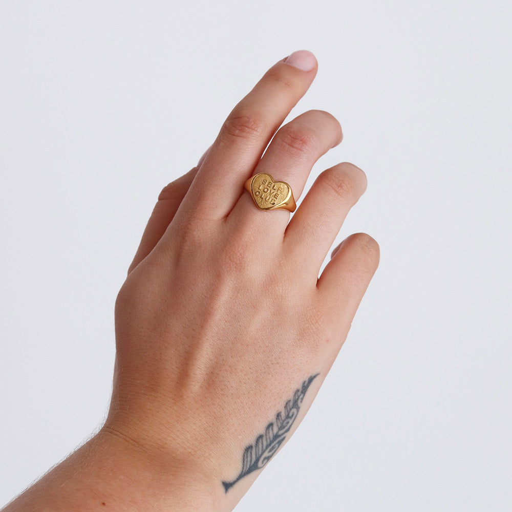 Anello Self Love Club - Oro