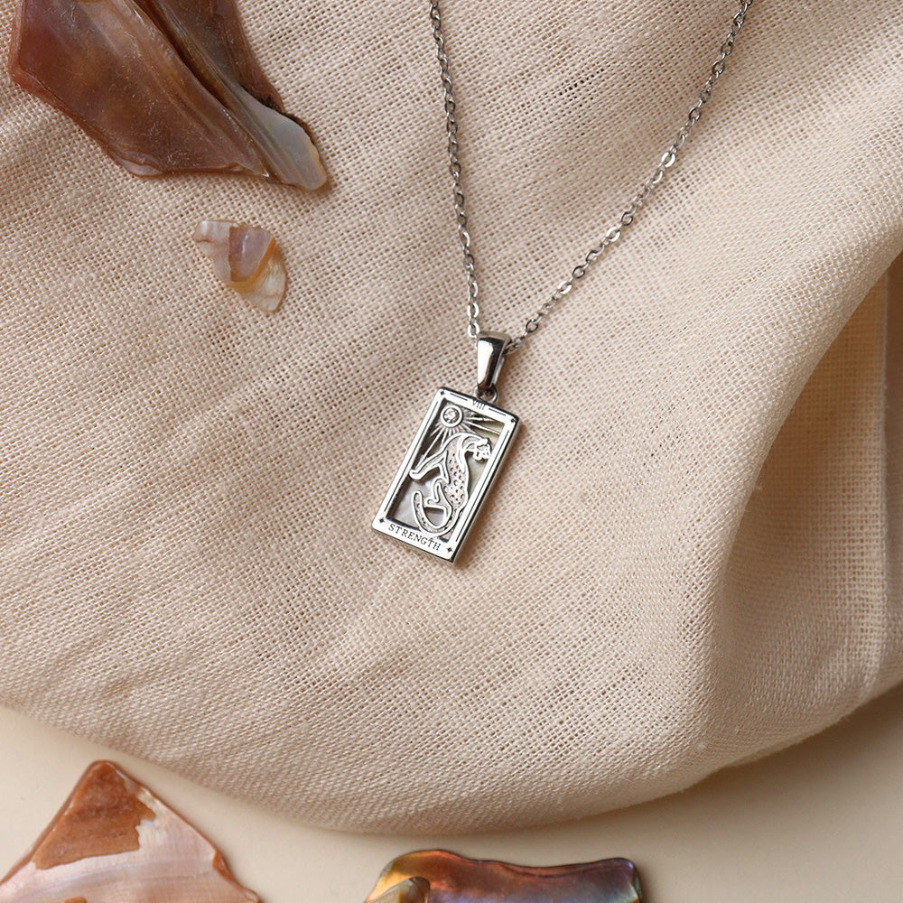 Collana con pendente Forza - Argento