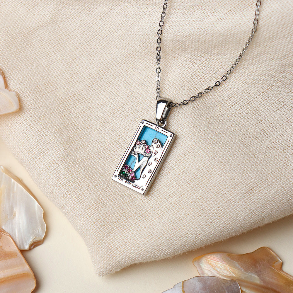 Collana con ciondolo Imperatrice - Argento