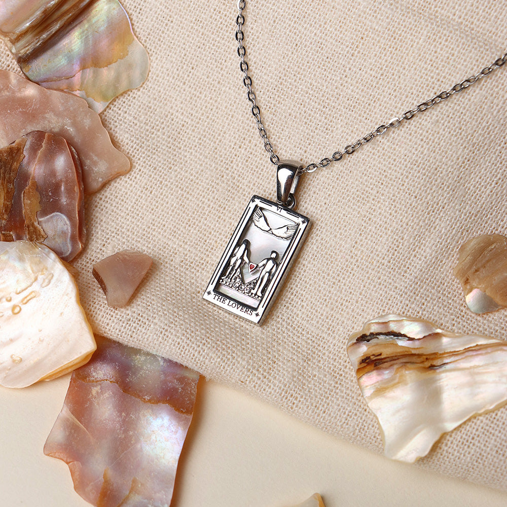 Collana con ciondolo L'Amante - Argento