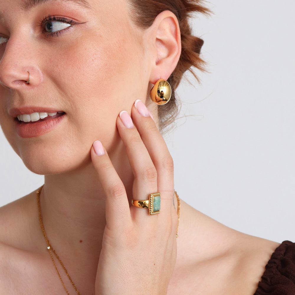 Soph Statement Earrings - Gold
