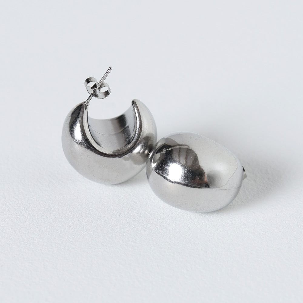 Soph Statement Earrings - Silver