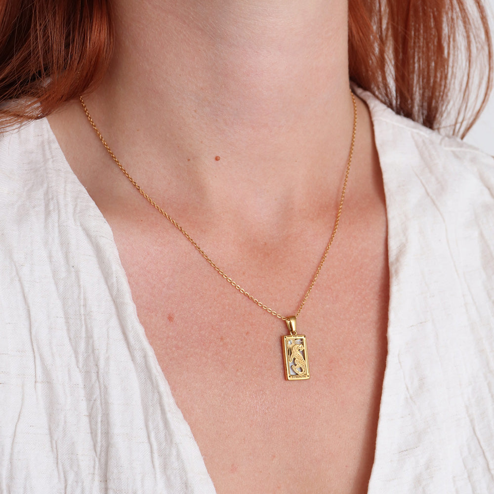 Collana con ciondolo Forza - Oro