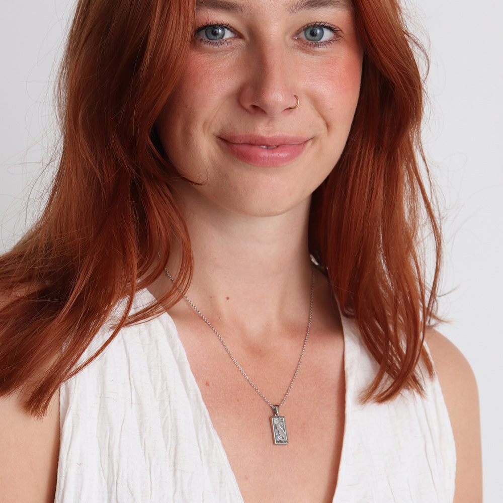 Collana con pendente Forza - Argento