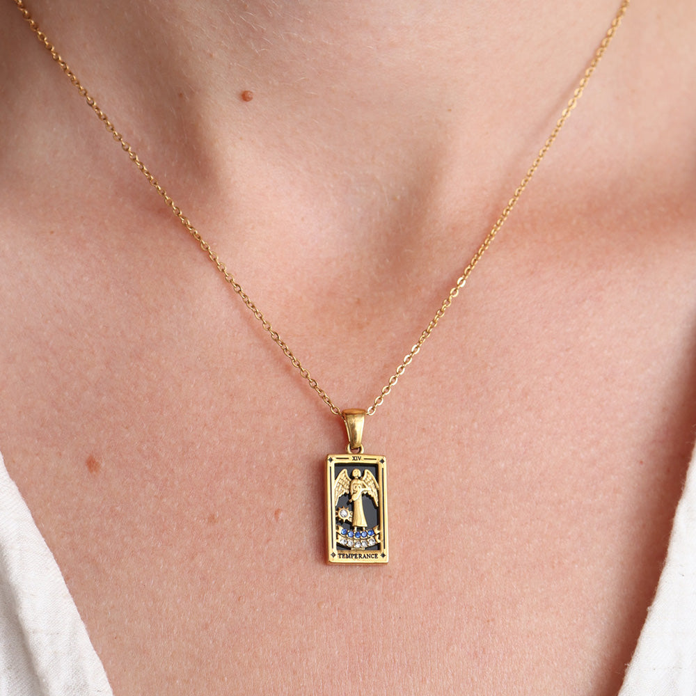 Temperance Pendant Necklace - Gold