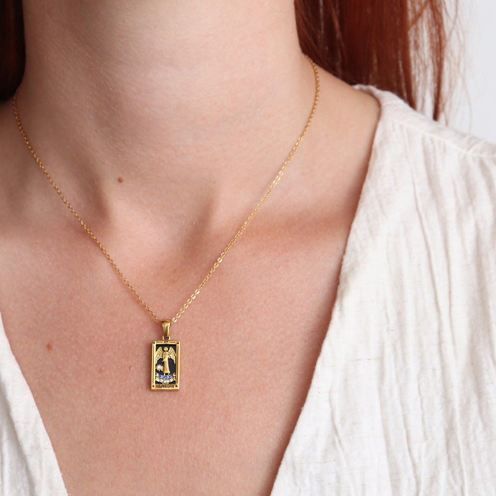 Temperance Pendant Necklace - Gold
