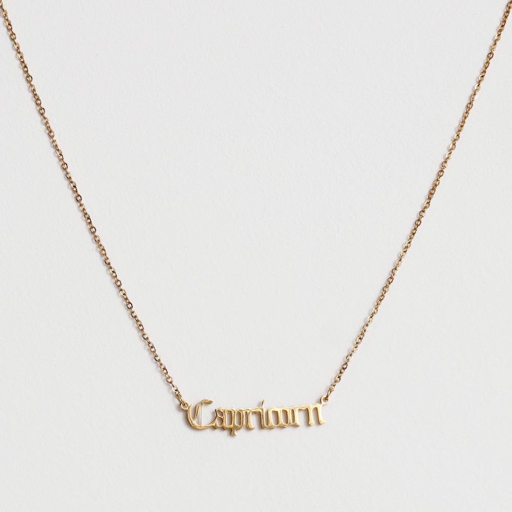 Collana con ciondolo Luna - Oro