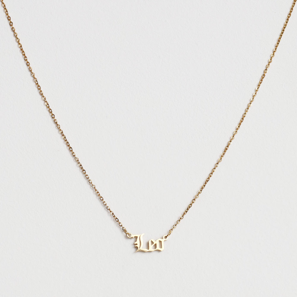 Collana con ciondolo Luna - Oro