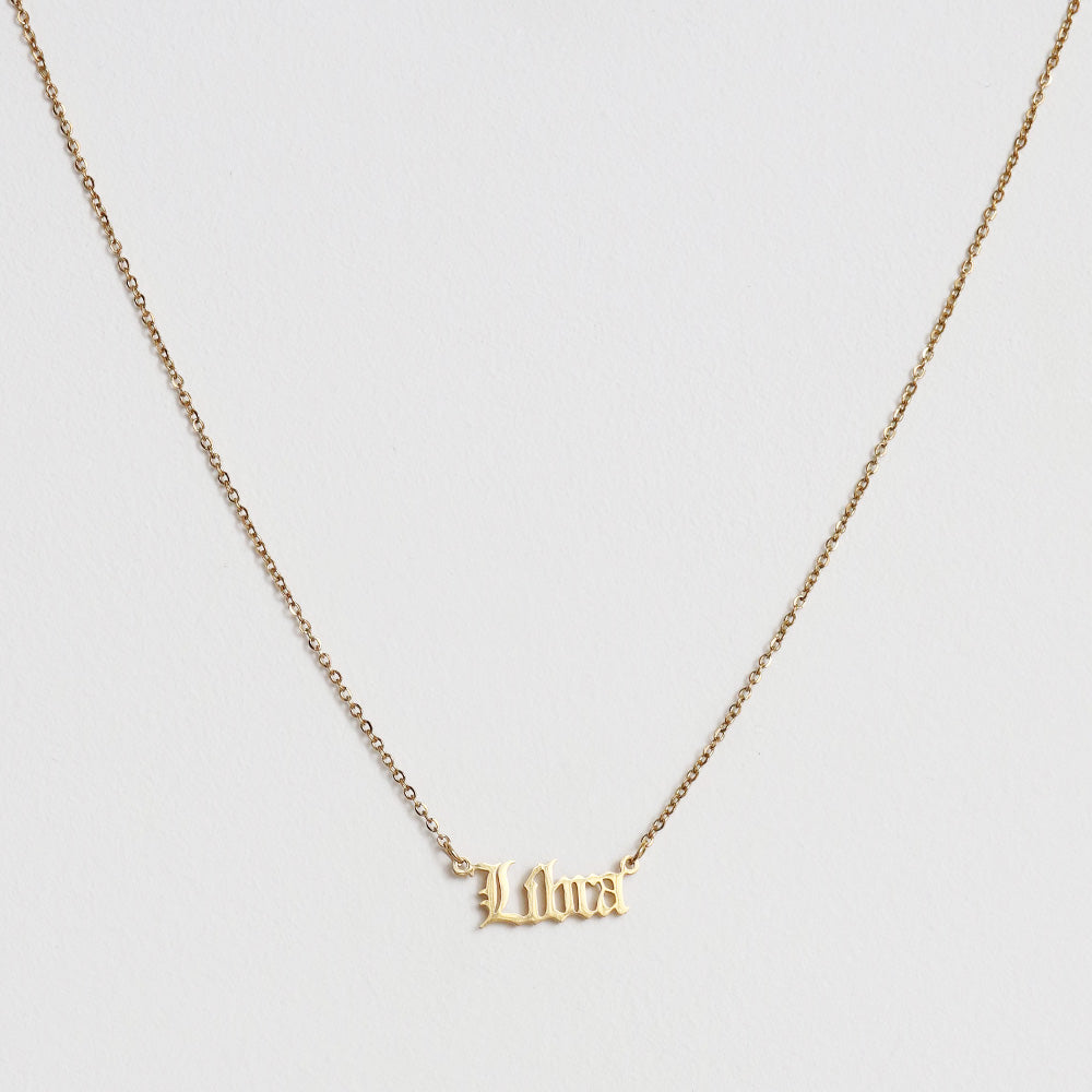 Collana con ciondolo Luna - Oro