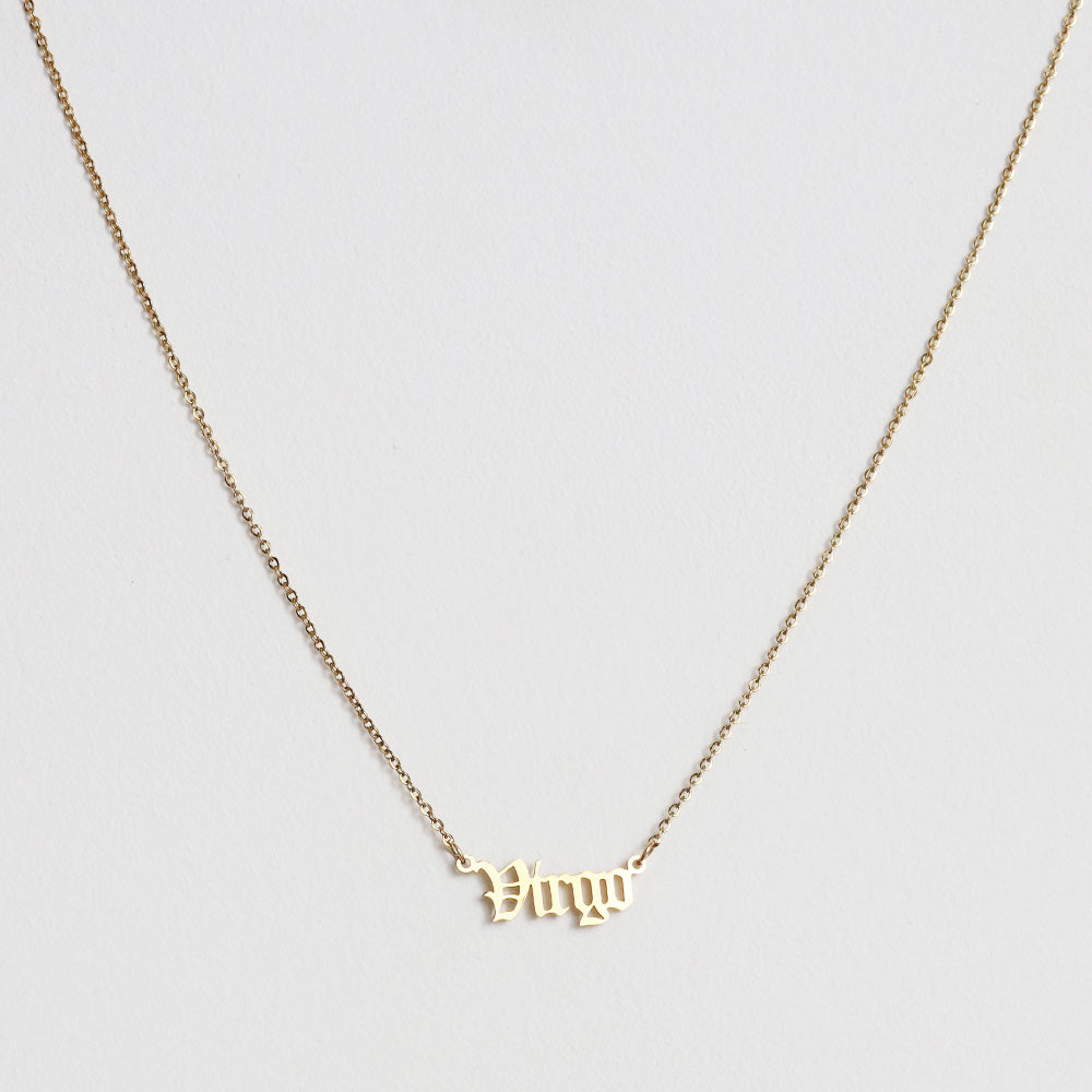 Collana con ciondolo Luna - Oro