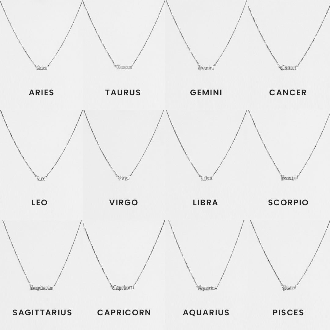 Collana con ciondolo Luna - Oro