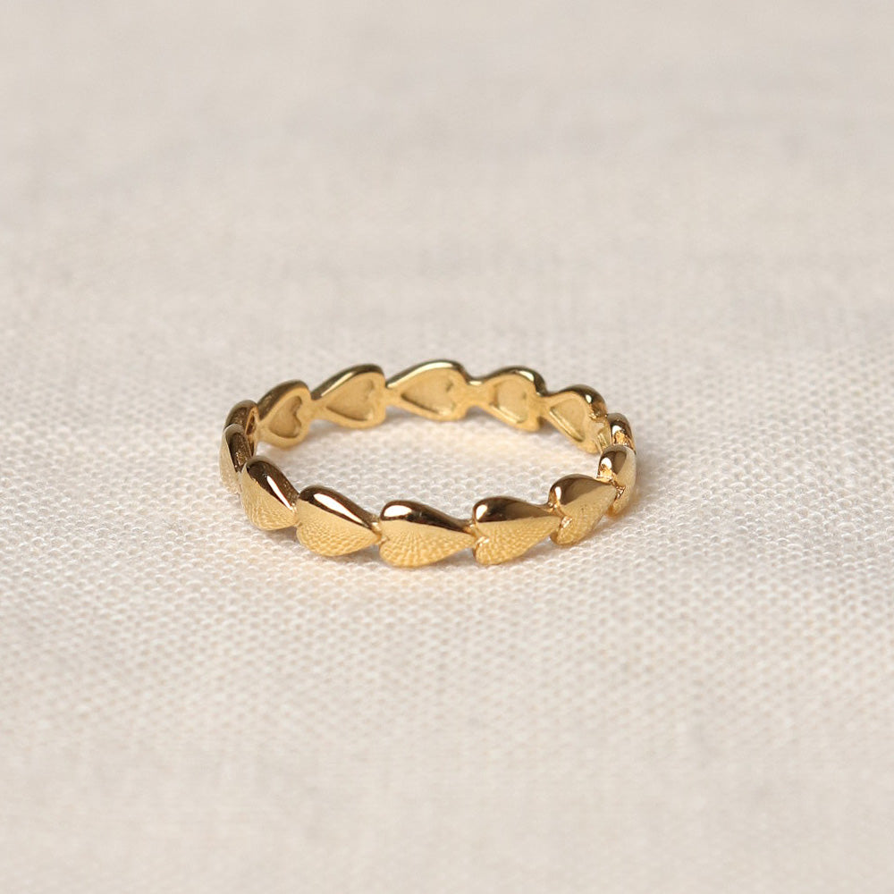 Anello Ditsy con cuore - Oro