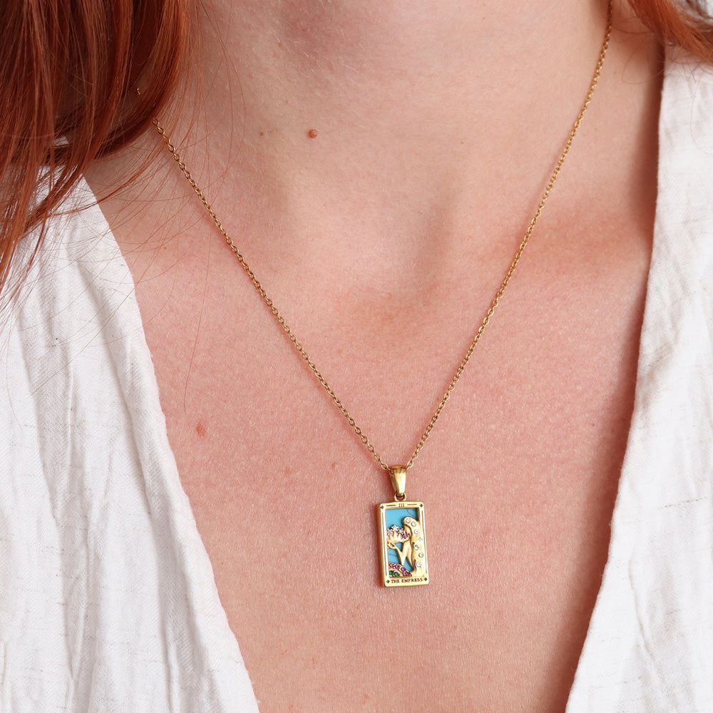 Collana con ciondolo Imperatrice - Oro