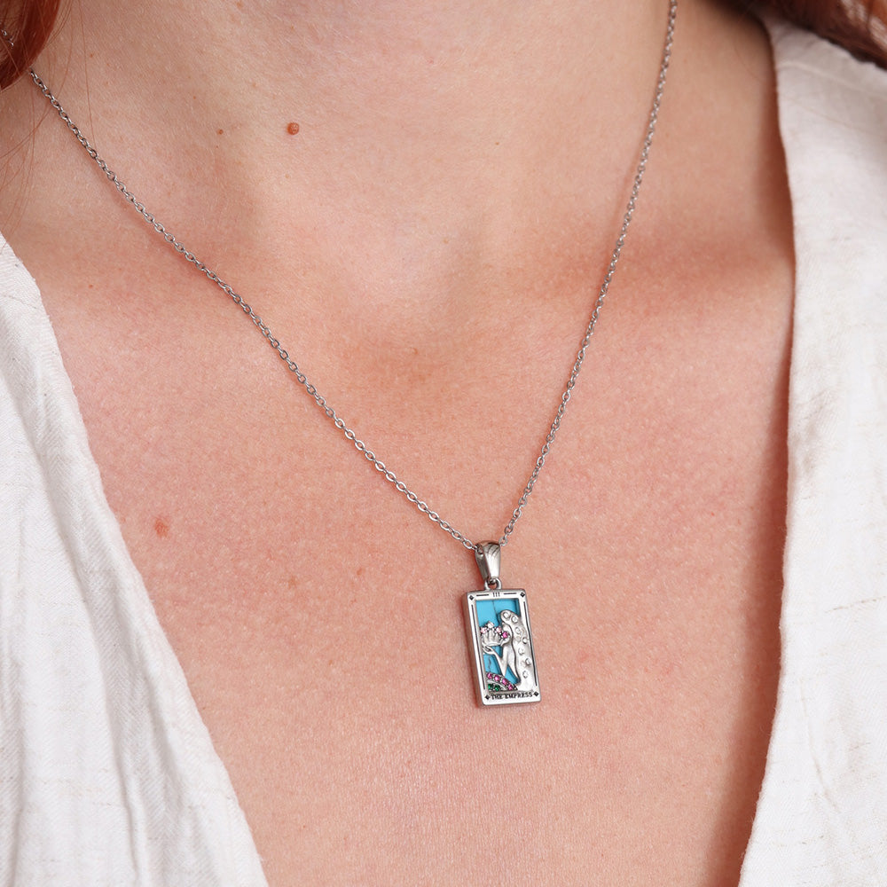 Collana con ciondolo Imperatrice - Argento