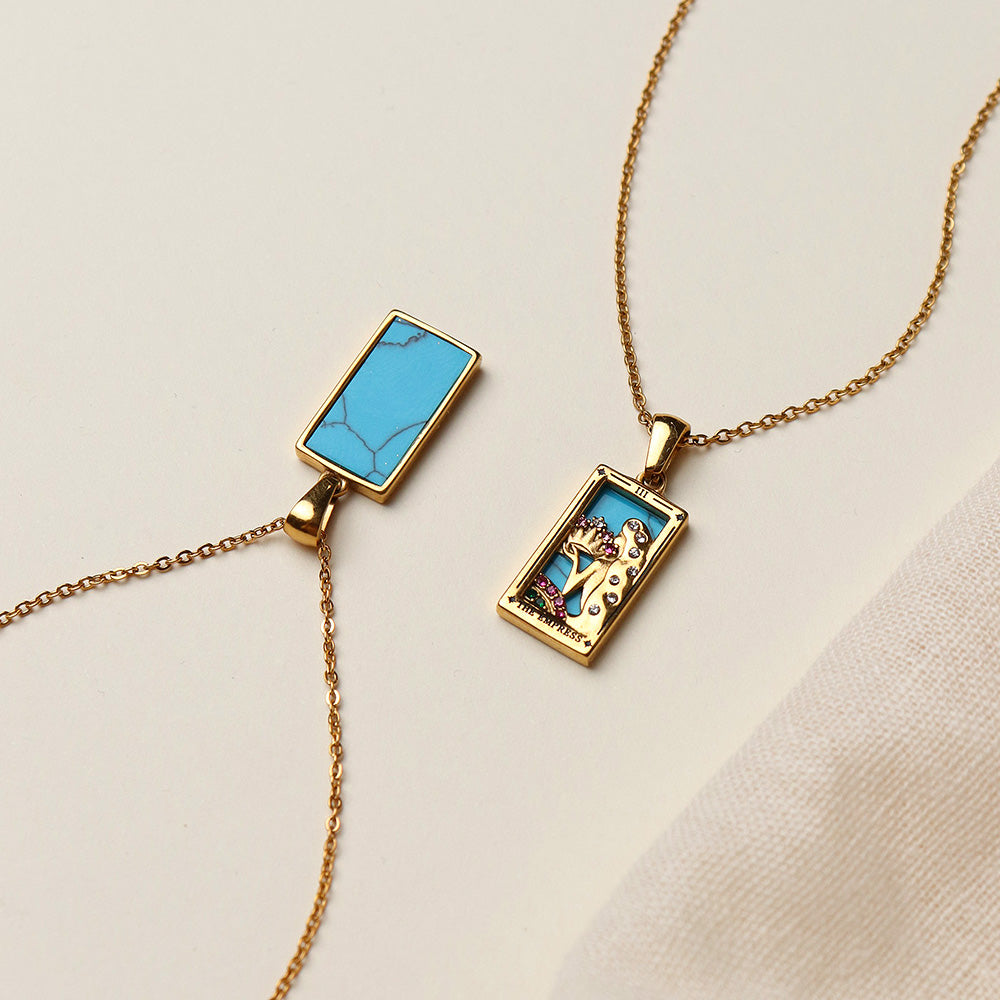 Collana con ciondolo Imperatrice - Oro