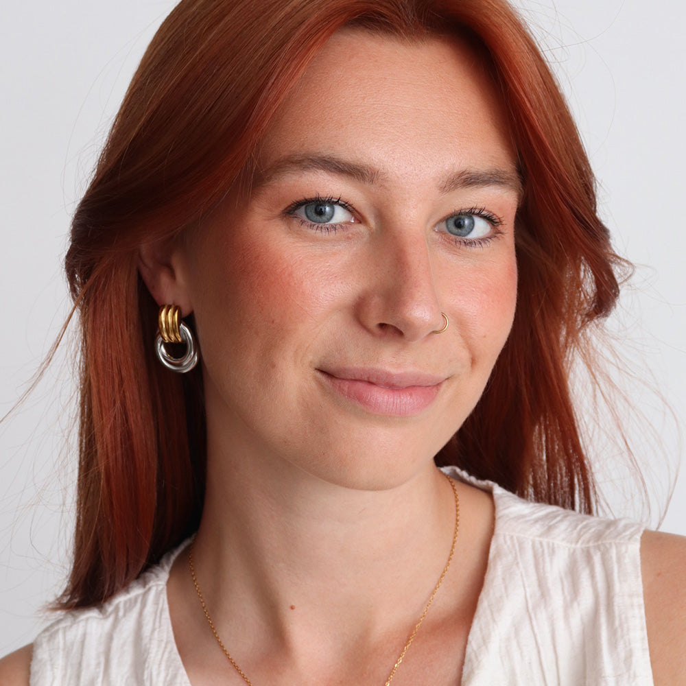 Mia Earrings - Gold / Silver