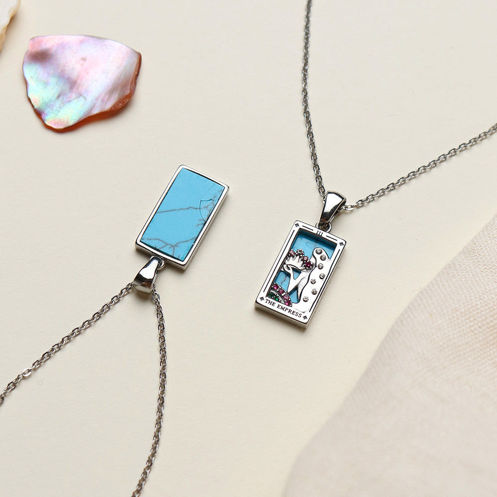 Collana con ciondolo Imperatrice - Argento